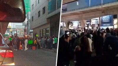 Manifestantes piden a las autoridades que les proporcionen agua en sus hogares