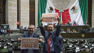 Los diputados votaron de manera unánime para aprobar los 12 días seguidos de las vacaciones dignas.