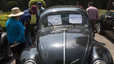 El carro fue uno de los más solicitados durante la subasta organizada en Los Pinos