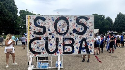 A través de redes sociales reclaman libertad de los presos políticos de la isla y respeto a Derechos Humanos.