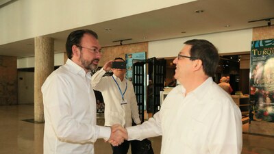 La isla mostró su apoyo a Luis Videgaray ante medidas migratorias de Donald Trump