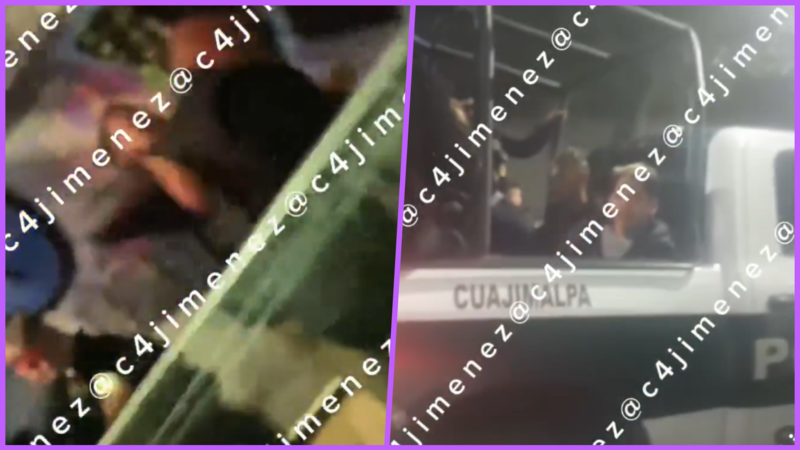 VIDEO: Padre e hijos dan golpiza a policía en CDMX... oficial pide refuerzos y los detienen