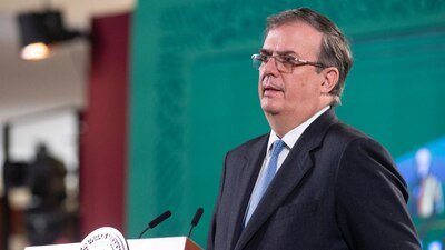 El canciller añadió que se pone a entera disposición de las autoridades que lo determinen.