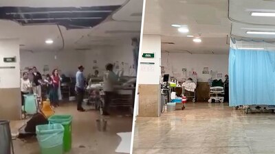 Comparativa del antes y después de la restauración de la zona