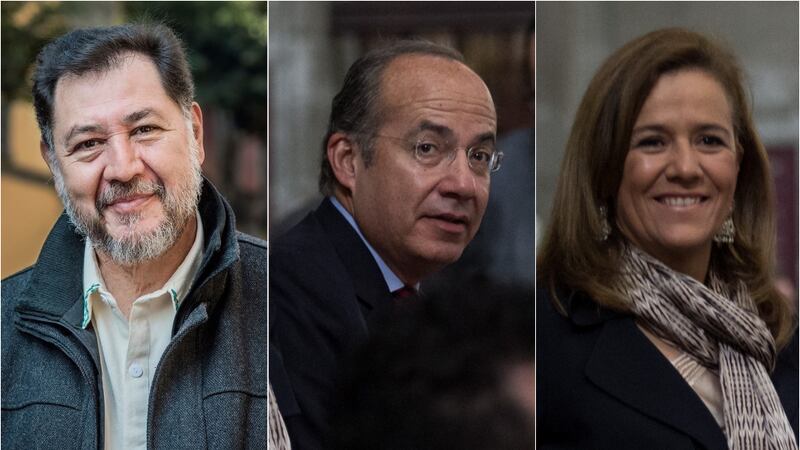 Noroña se encuentra con Calderón y Margarita Zavala en audiencia con el Papa León XIV