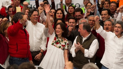 Durante el cierre de precampañas