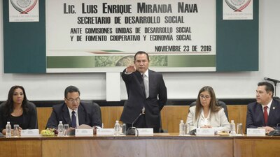 Luis Enrique Miranda compareció como parte de la glosa del IV Informe de Gobierno