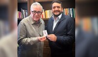 Rubén Rocha Moya se reúne con Andrés López Beltrán para reafirmar su afiliación a Morena