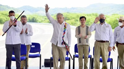 Los encuestados reprueban que le presidente López Obrador no use cubrebocas