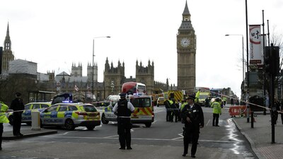 Tras el ataque, la zona aledaña al parlamento británico fue cerrada