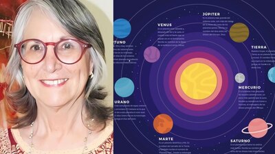 La investigadora es un referente de la difusión científica en el país