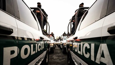 En el lugar, los adultos mayores fueron encontrados con aparente droga