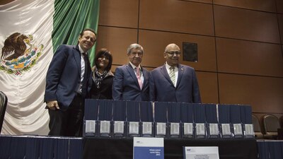 La Auditoría Superior de la Federación entregó a la Cámara de Diputados el Informe General de la Cuenta Pública 2015