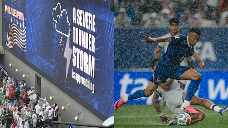 Suspenden partido Francia vs. Irak por severa tormenta eléctrica