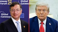 Gustavo Petro se defiende y responde a Donald Trump que no tiene bases para amagar con intervenciones