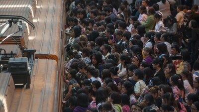 La espera para tomar un tren fue, para algunos ciudadanos, de más de 25 minutos.