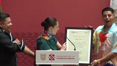 La jefa de Gobierno de CDMX destacó que la agrupación a apoyado la diversidad sexual y de género