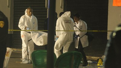 Un extranjero resultó herido en la balacera