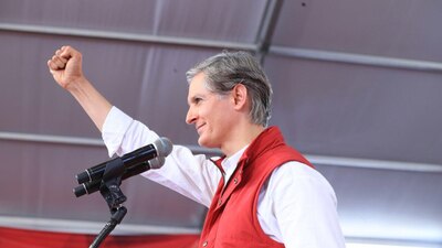 Alfredo del Mazo rindió protesta como candidato a la gubernatura del Edomex por el PRI