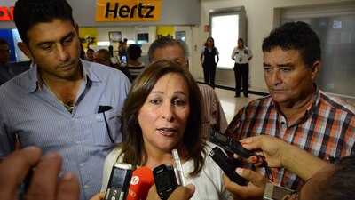 Rocío Nahle, próxima titular de Energía, visitó los terrenos en donde se construirá la nueva refinería que prometió AMLO