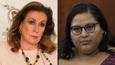 La actriz Laura Zapara insultó a la senadora de Morena, Citlalli Hernández