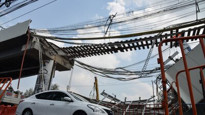 En diciembre, autoridades detectaron 21 nuevas grietas en el tramo elevado de la Línea 12 del Metro.