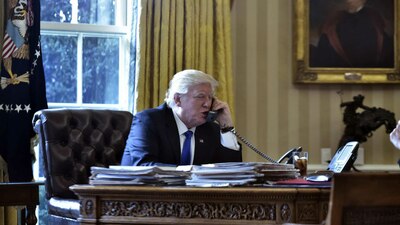 El diario aseguró que Trump está obsesionado con la decoración de la Casa Blanca