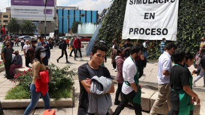 Además de la capital del país, ocho entidades realizaron el ejercicio preventivo