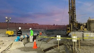 Esta es la segunda etapa de trabajos de rescate en la mina