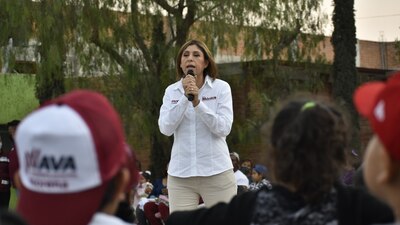 El INE podría retirar candidatura de Mónica Rangel debido a que no reportó sus gastos de precampaña