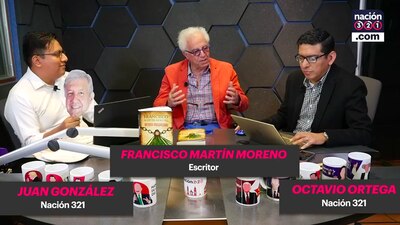 El historiador presentó en Nación321 su último libro llamado 'México esclavizado'