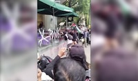 Atacan cafetería de la Condesa durante protesta contra la gentrificación en la CDMX