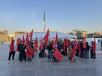 Maestros arriban al Zócalo capitalino y alistan megamarcha; aquí las rutas afectadas
