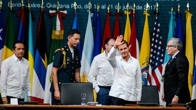 El presidente se mostró optimista ante los retos del continente