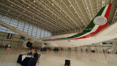 El avión presidencial fue utilizado por últma vez este 30 de noviembre por el expresidente Enrique Peña Nieto