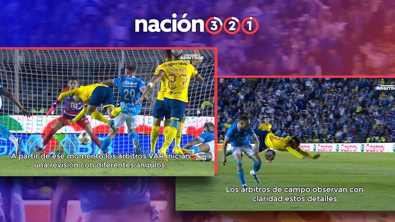 “Tengo penal claro”: Revelan charla de árbitros del VAR en el Cruz Azul-América