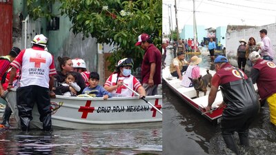 Tras medio mes con inundaciones, el gobierno del Estado mandó consulas