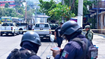 La jornada de violencia en pleno lunes inicio minutos antes de las 4 de la tarde