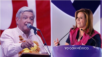 Andrés Manuel López Obrador y Margarita Zavala son los aspirantes más importantes