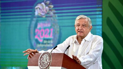 AMLO aseguró que 5 entidades del país tendrán trato especial respecto a la vacunación COVID.
