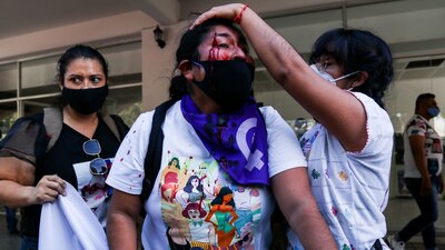 Los hechos ocurrieron el en zócalo de la ciudad guerrerense tras la visita de AMLO