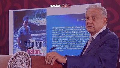 El Presidente consideró que él y sus funcionarios han "pintado la raya" con criminales