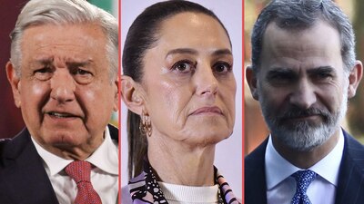 AMLO dijo que es una falta de respeto que Pedro Sánchez diga que Sheinbaum es manipulable