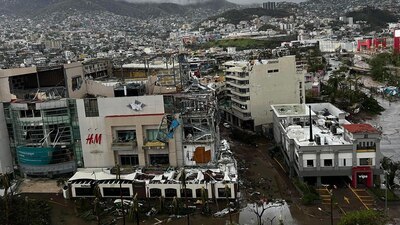 Sufrió varios daños en edificios y zonas aledañas al puerto