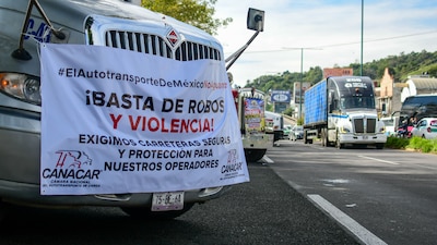 En pleno paro, Segob dice que transportistas rechazan bloqueos y apuestan por el diálogo