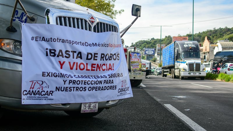 En pleno paro, Segob dice que transportistas rechazan bloqueos y apuestan por el diálogo