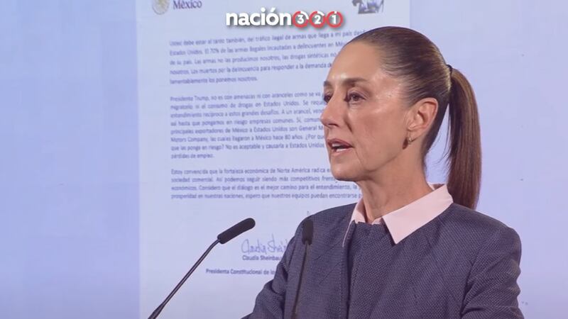 Oposición reacciona a respuesta de Sheinbaum a Trump tras amenazas de aranceles