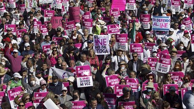 El eslogan será “Salvemos la democracia”