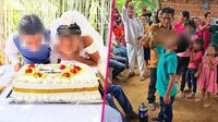 VIDEO: Niño bebe cerveza en boda de adolescentes y desata indignación en redes sociales
