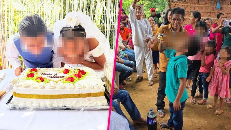 VIDEO: Niño bebe cerveza en boda de adolescentes y desata indignación en redes sociales